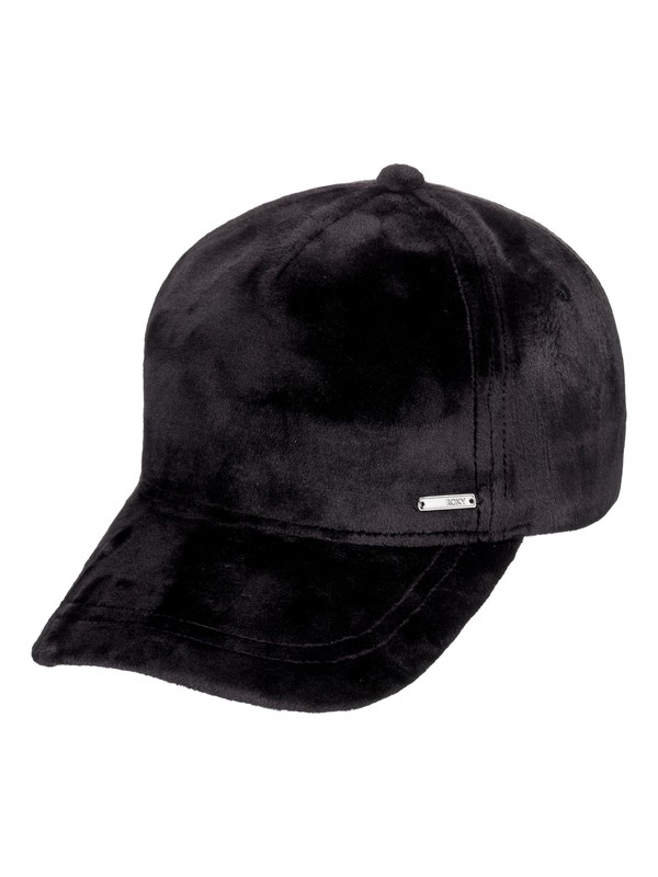 roxy, Southset Velvet Baseball Hat, TRUE BLACK (kvj0) 0 Southset Velvet Baseball Hat Black ERJHA03480 Roxy