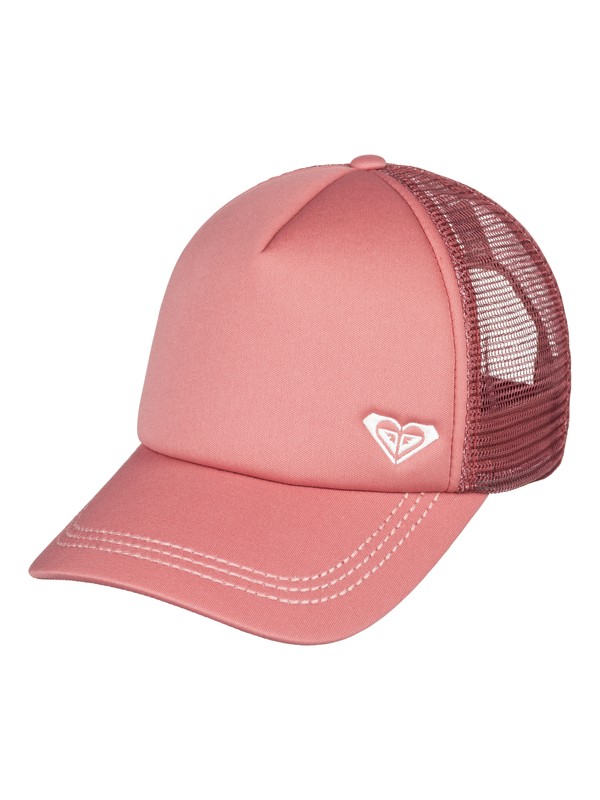 roxy, Finishline Color Trucker Hat, WITHERED ROSE (mmg0) 0 Finishline Color Trucker Hat Pink ERJHA03484 Roxy