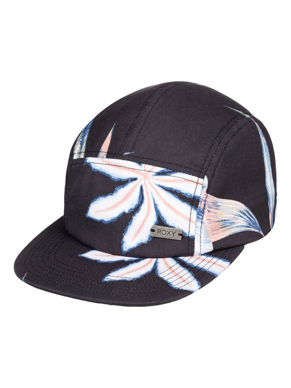 roxy, Gorra Camper Greatest Day, TRUE BLACK DELICATE FLOWERS (kvj8) 0 Gorra Camper Greatest Day Negro ERJHA03504 Roxy