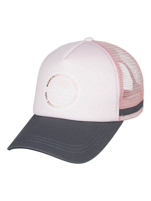 roxy, Dig This Trucker Hat, CLOUD PINK (mcw0) 0 Dig This Trucker Hat Pink ERJHA03533 Roxy