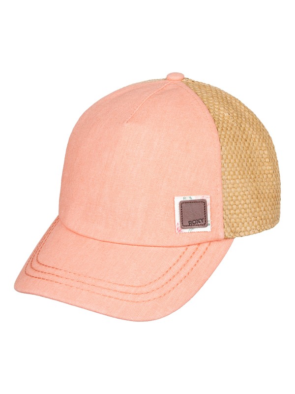 roxy, Incognito Trucker Hat, MARSHMALLOW TROPICAL LOVE (wbt7) 0 Incognito Trucker Hat White ERJHA03543 Roxy