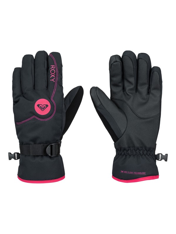 roxy, Jetty Solid Snowboard Gloves, ANTHRACITE (kvj0) 0 Jetty Solid Snowboard Gloves ERJHN03001 Roxy
