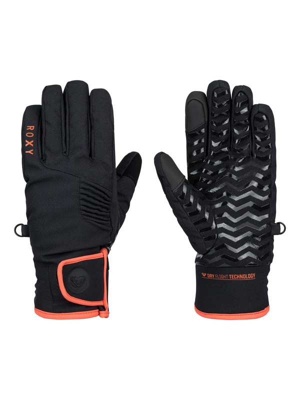 roxy, High Five Snowboard Gloves, ANTHRACITE (kvj0) 0 High Five Snowboard Gloves ERJHN03006 Roxy