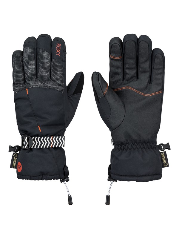 roxy, Crystal GORE-TEX Snowboard Gloves, ANTHRACITE (kvj0) 0 Crystal GORE-TEX Snowboard Gloves ERJHN03011 Roxy