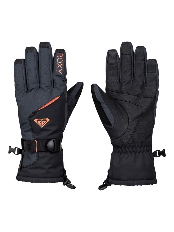 roxy, Crystal Snow Gloves, TRUE BLACK (kvj0) 0 Crystal Snow Gloves ERJHN03027 Roxy