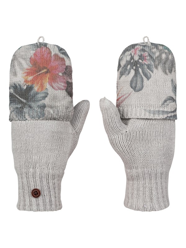 roxy, Snow Street Snow Mittens, HAWAIIAN TROPIK_PARADISE PINK (mlr6) 0 Snow Street Snow Mittens ERJHN03041 Roxy