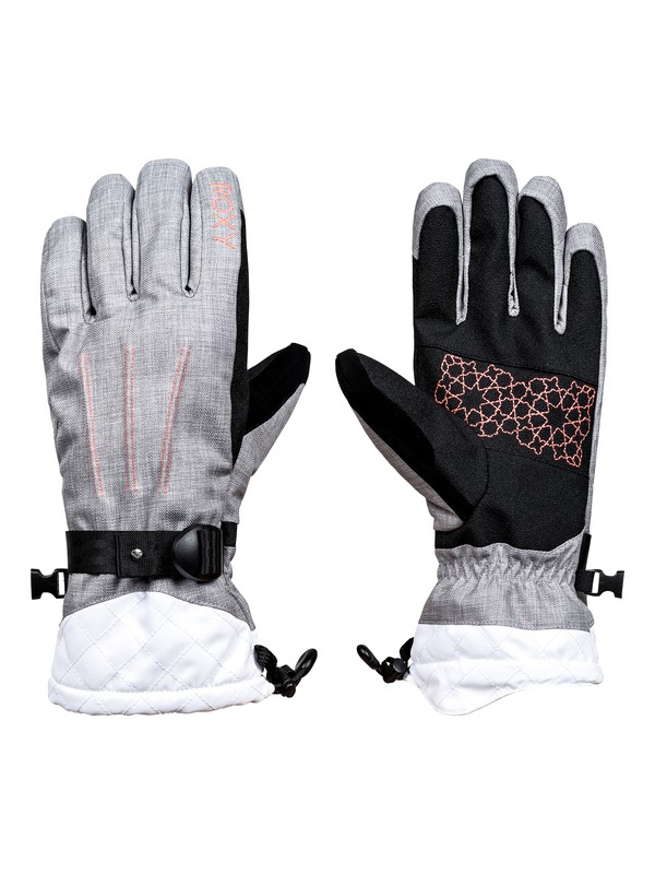 roxy, Big Bear - Snowboard / Skihandschuhe für Frauen, HERITAGE HEATHER (sgrh) 0 Big Bear - Snowboard / Skihandschuhe für Frauen Grau ERJHN03058 Roxy