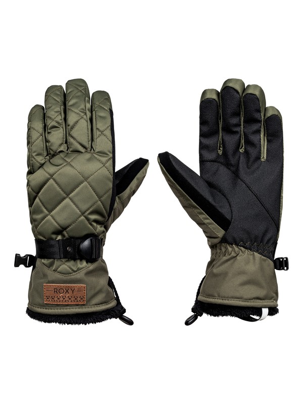 Merry Go Round - Snowboard/Ski Gloves for Women ERJHN03069 0 Merry Go Round Snowboard/Ski Gloves ERJHN03069 Roxy