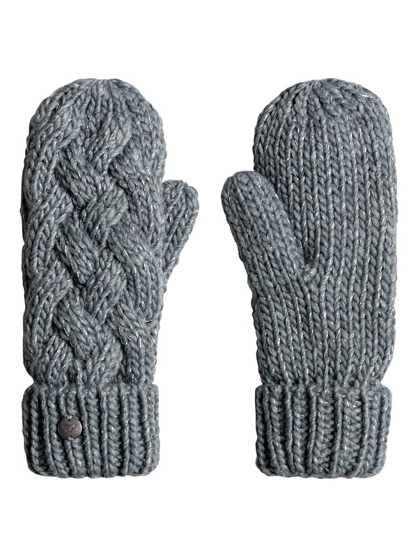 roxy, Love And Snow Mittens, HERITAGE HEATHER (sgrh) 0 Love And Snow Mittens ERJHN03074 Roxy