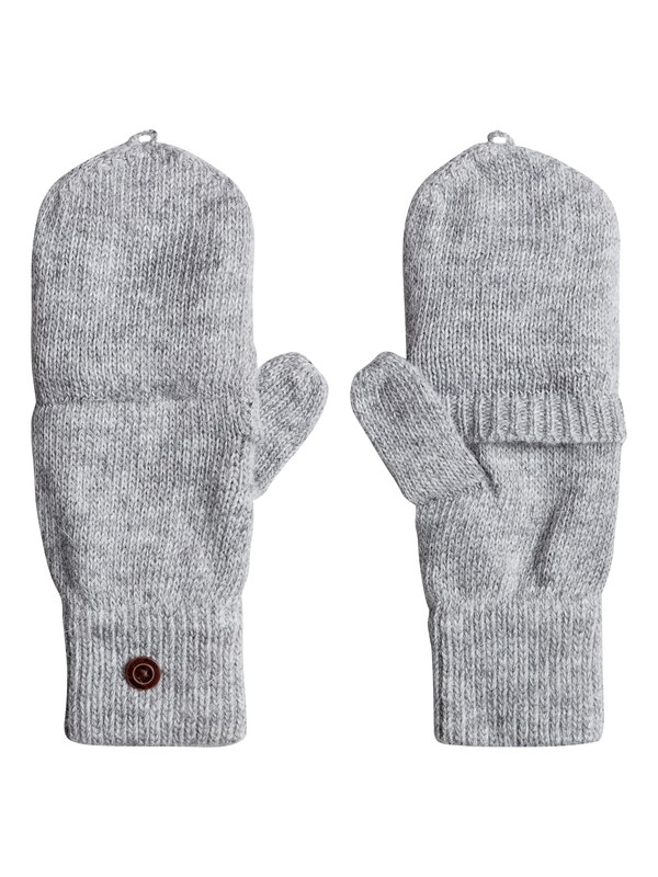 roxy, Torah Bright - Moufles en mailles convertibles en mitaines, HERITAGE HEATHER (sgrh) 0 Torah Bright - Moufles en mailles convertibles en mitaines Gris ERJHN03079 Roxy