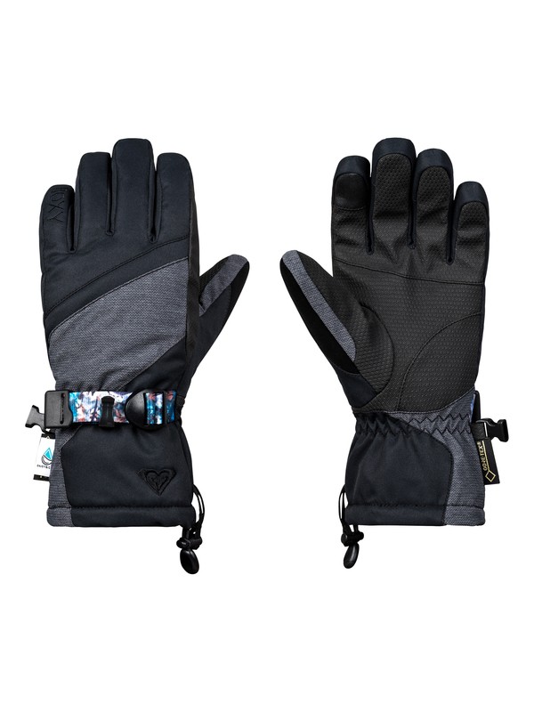 roxy, Crystal - Ski/Snowboard Gloves, TRUE BLACK (kvj0) 0 Crystal - Ski/Snowboard Gloves ERJHN03092 Roxy