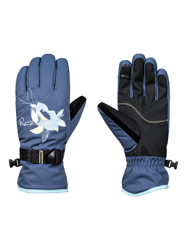 roxy, Freshfield - Ski/Snowboard Gloves for Women, CROWN BLUE (bqy0) 0 Freshfield - Ski/Snowboard Gloves for Women Blue ERJHN03099 Roxy