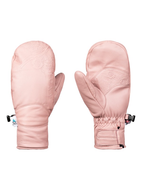 roxy, Torah Bright Abyss - Ski/Snowboard Mittens for Women, CORAL CLOUD (mfn0) 0 Torah Bright Abyss - Ski/Snowboard Mittens for Women Pink ERJHN03100 Roxy