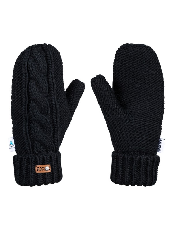 roxy, Winter - Moufles pour Femme, TRUE BLACK (kvj0) 0 Winter - Moufles pour Femme Noir ERJHN03112 Roxy