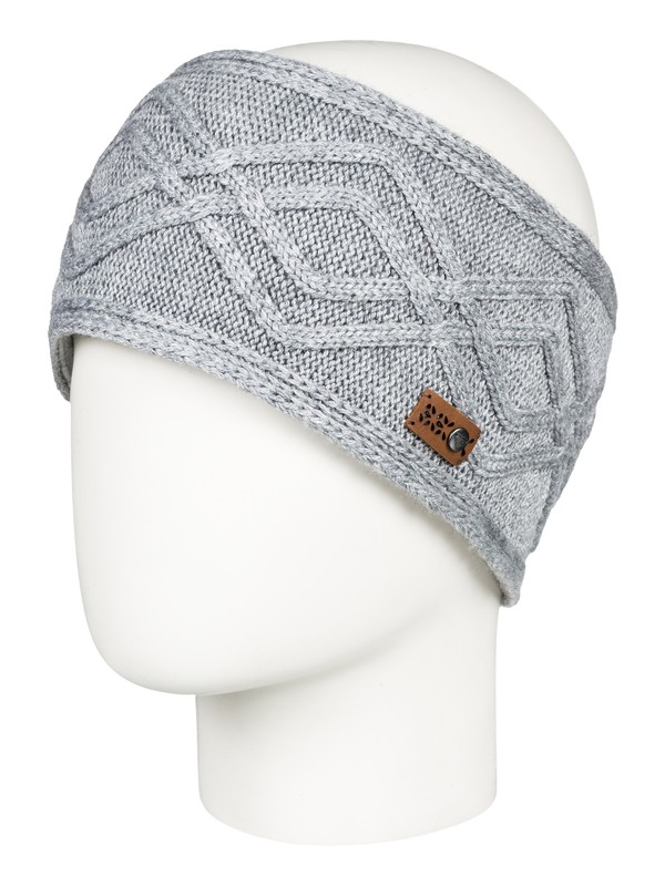 roxy, Frozen Jaya - Haarband voor Dames, WARM HEATHER GREY (sjeh) 0 Frozen Jaya - Haarband voor Dames Gray ERJHW03005 Roxy
