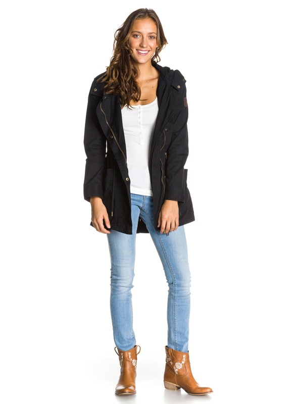 roxy, Cover you jacket, TRUE BLACK (kvj0) 0 Cover you jacket ERJJK00000 Roxy