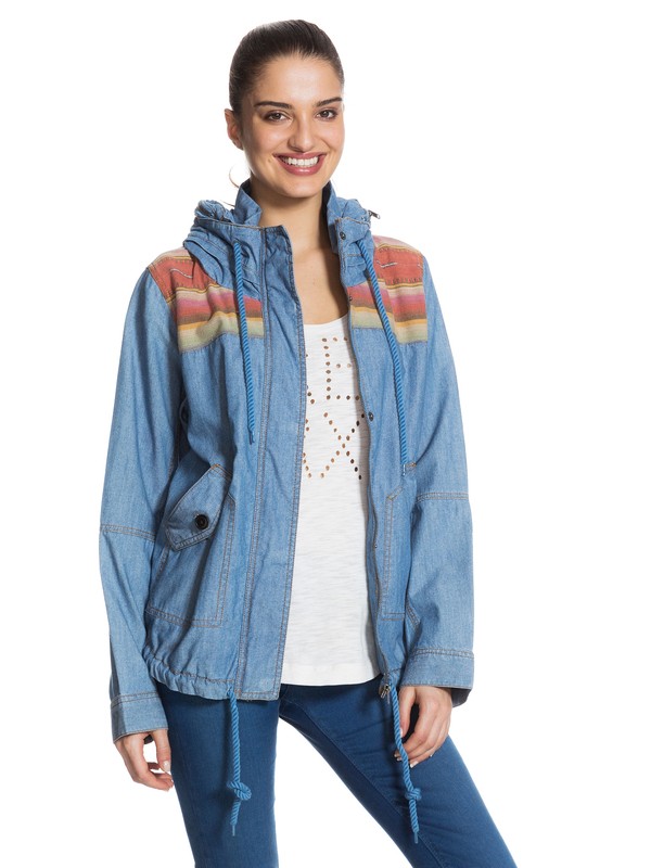 roxy, Winter Cloud Chambray Jacket, CHAMBRAY (bhd0) 0 Winter Cloud Chambray Jacket ERJJK03023 Roxy