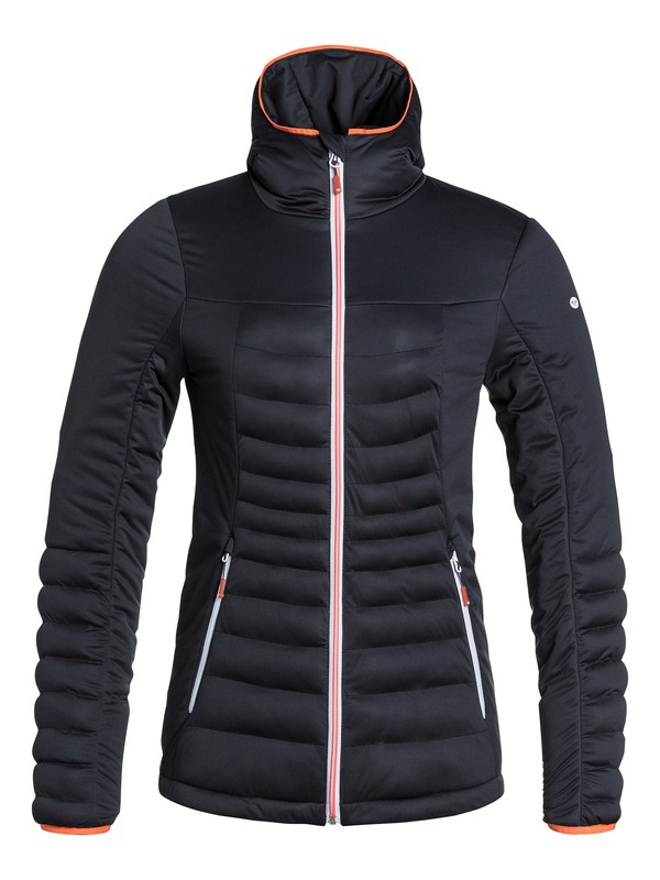 roxy, Highlight Stretch Insulator Jacket, ANTHRACITE (kvj0) 0 Highlight Stretch Insulator Jacket ERJJK03065 Roxy