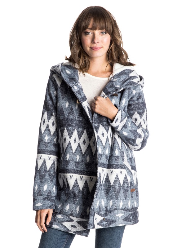 roxy, Dreamy Days Jacket, DREAMY DAYS JACQUARD COMBO PEA (btn6) 0 Dreamy Days Jacket ERJJK03079 Roxy