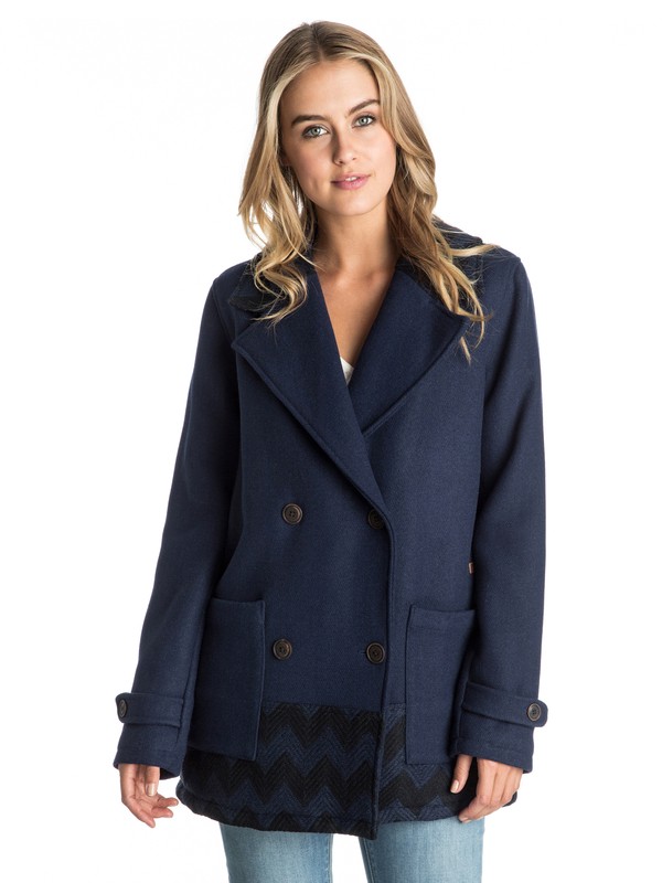 roxy, Moonlight Peacoat, PEACOAT (btn0) 0 Moonlight Peacoat ERJJK03081 Roxy