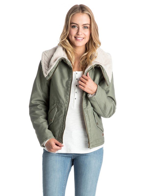 roxy, Tornado Wind Bomber Jacket, DUSTY OLIVE (gpb0) 0 Tornado Wind Bomber Jacket ERJJK03082 Roxy