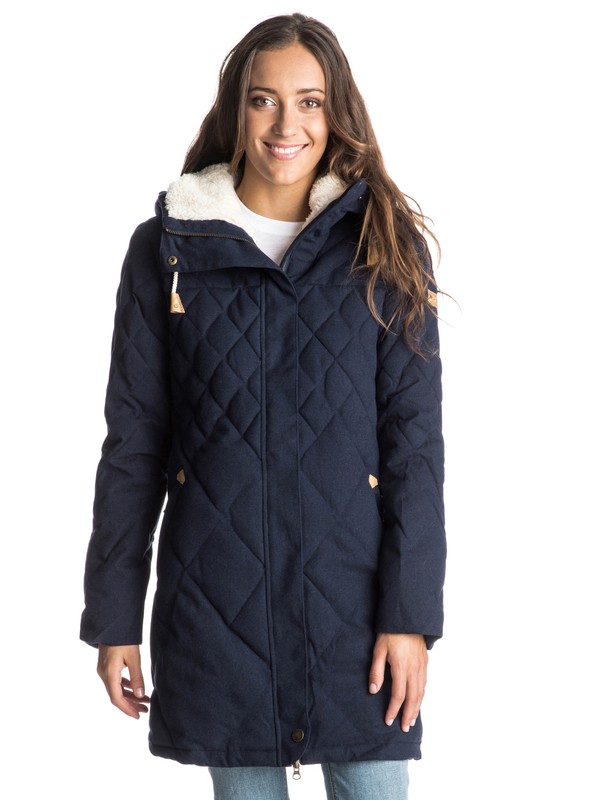 roxy, Lily Jacket, PEACOAT (btn0) 0 Lily Jacket ERJJK03088 Roxy