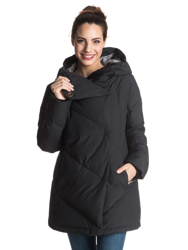Abbie - Quilted Technical Coat ERJJK03123 0 Abbie Parka ERJJK03123 Roxy