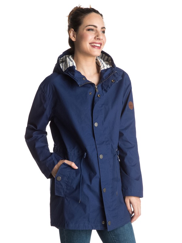 roxy, Glassy Ballina Raincoat, BLUE PRINT (bsq0) 0 Glassy Ballina Raincoat ERJJK03138 Roxy