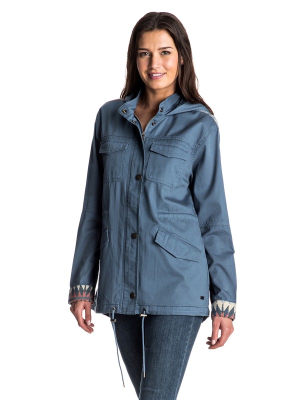 Sultanis - Embroidered Cotton Jacket ERJJK03170 0 Sultanis Military Jacket ERJJK03170 Roxy
