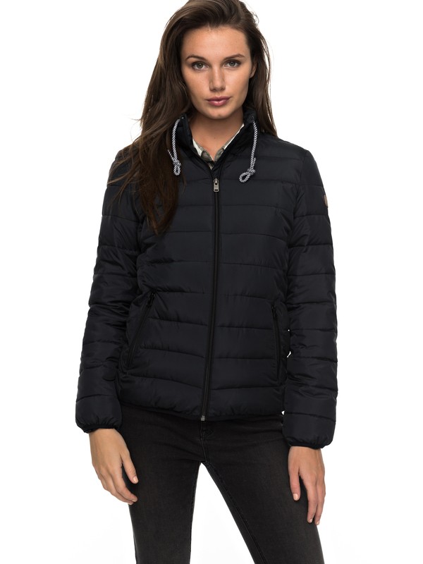 roxy, Stary Eyes - Bomber jack, ANTHRACITE (kvj0) 0 Stary Eyes - Bomber jack Black ERJJK03190 Roxy