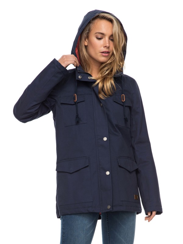 roxy, Sea Song Jacket, DRESS BLUES (btk0) 0 Sea Song Jacket ERJJK03192 Roxy