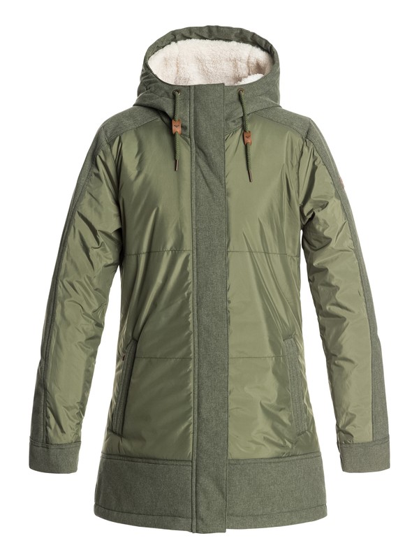 roxy, Куртка Sofia, FOUR LEAF CLOVER (gph0) 0 Куртка Sofia Зеленый ERJJK03237 Roxy