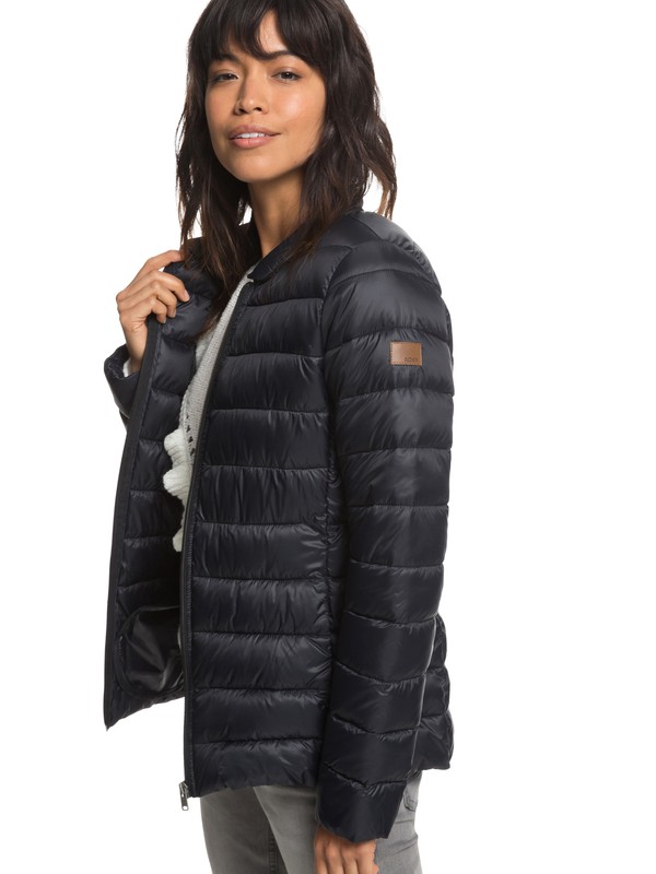 roxy, Endless Dreaming - Veste chaude légère et souple pour Femme, TRUE BLACK (kvj0) 0 Endless Dreaming - Veste chaude légère et souple pour Femme Noir ERJJK03252 Roxy