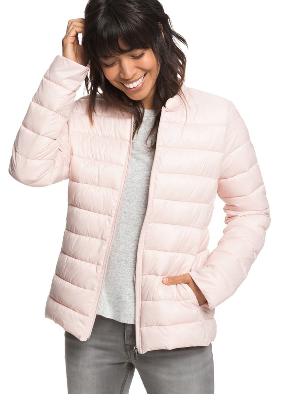 roxy, Endless Dreaming - Veste chaude légère et souple pour Femme, PEACH WHIP (mek0) 0 Endless Dreaming - Veste chaude légère et souple pour Femme Rose ERJJK03252 Roxy