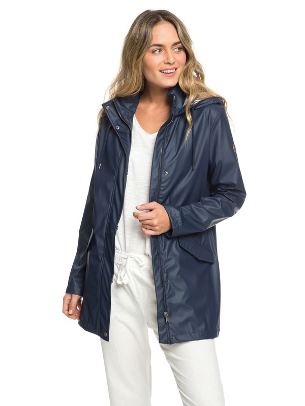 roxy, Early Morning - Veste déperlante pour Femme, DRESS BLUES (btk0) 0 Early Morning - Veste déperlante pour Femme Bleu ERJJK03277 Roxy