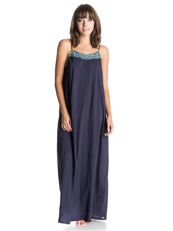 roxy, Half Moon Dunes Maxi Dress, ECLIPSE (btc0) 0 Half Moon Dunes Maxi Dress ERJKD03053 Roxy