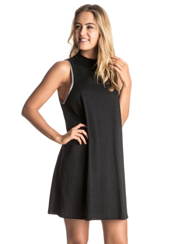 roxy, Eye On Summer Tank Dress, TRUE BLACK (kvj0) 0 Eye On Summer Tank Dress ERJKD03066 Roxy