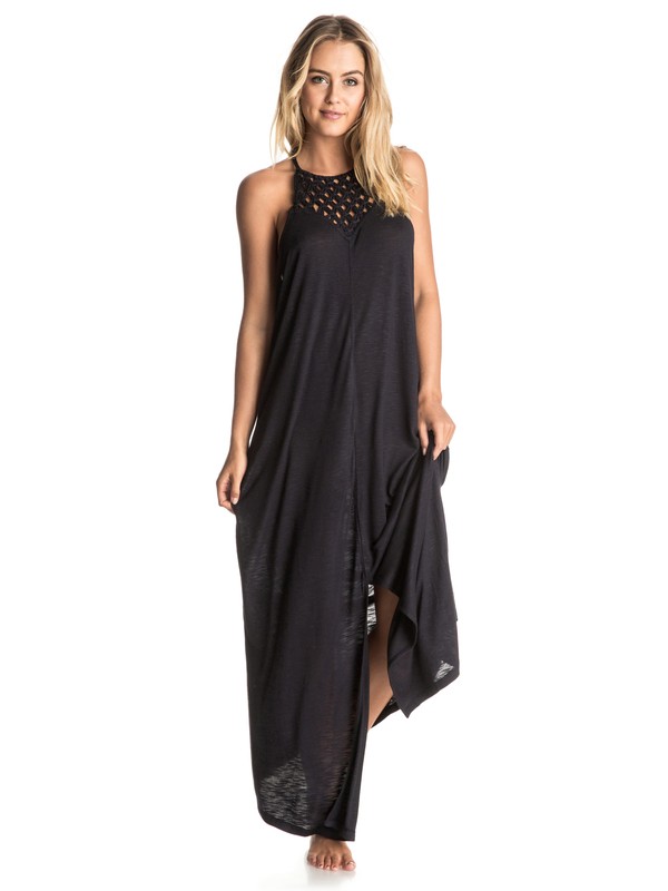 roxy, Someone Great Maxi Dress, TRUE BLACK (kvj0) 0 Someone Great Maxi Dress ERJKD03087 Roxy