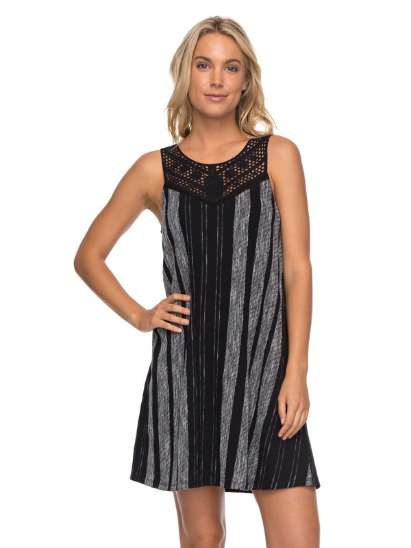 roxy, Azure Escape Tank Dress, ANTHRACITE (kvj0) 0 Azure Escape Tank Dress ERJKD03160 Roxy