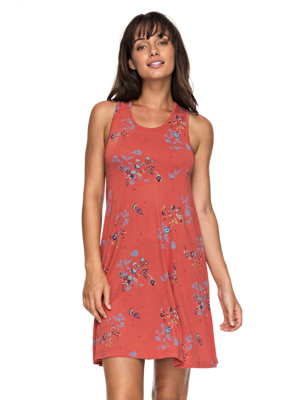 roxy, Miami Mirage - Tank-Kleid für Frauen, TANDOORI SPICE ACAMAR (npq6) 0 Miami Mirage - Tank-Kleid für Frauen Orange ERJKD03165 Roxy