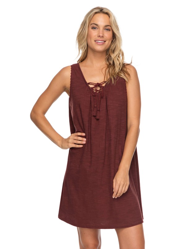 roxy, Aguila Tank Dress, ANDORA (rsd0) 0 Aguila Tank Dress Red ERJKD03181 Roxy