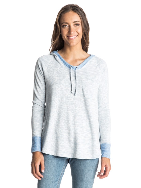 roxy, Boomerang Love Hooded Top, MORNING SKY (bla0) 0 Boomerang Love Hooded Top ERJKT03062 Roxy