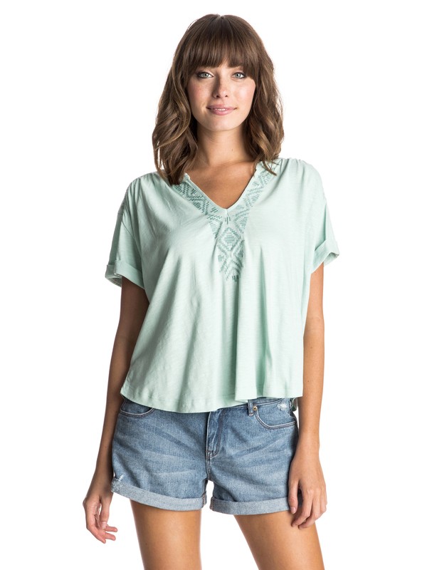 roxy, Lucky Stars Top, HARBOR GRAY (bfr0) 0 Lucky Stars Top ERJKT03116 Roxy
