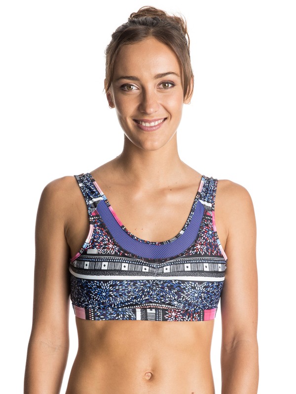 Lemonee Printed - Sports Bra ERJKT03164 0 Lemonee Printed Sports Bra ERJKT03164 Roxy