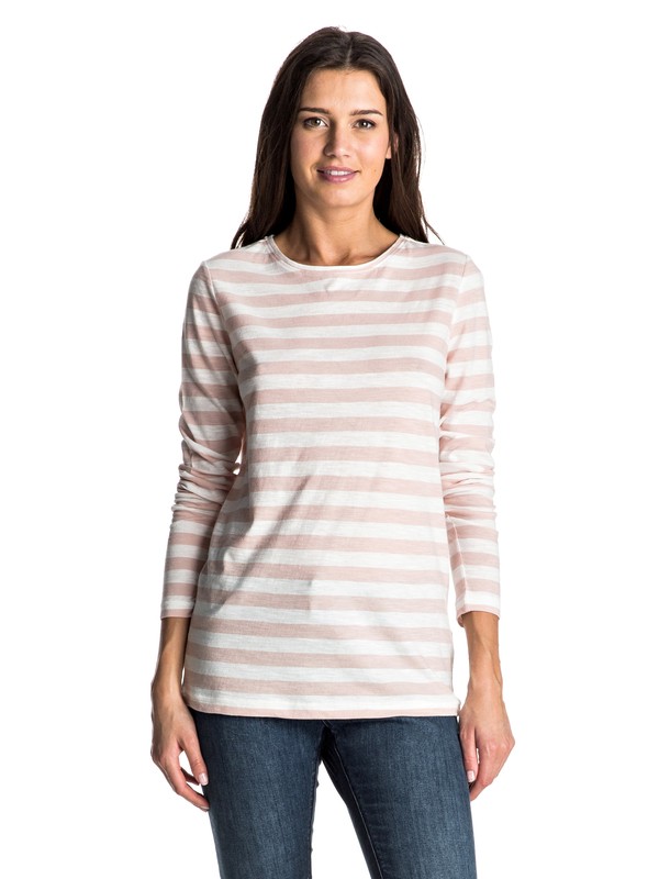 Zarauz Beat Stripes - Long Sleeve T-shirt ERJKT03195 0 Zarauz Beat Stripes Long Sleeve Top ERJKT03195 Roxy