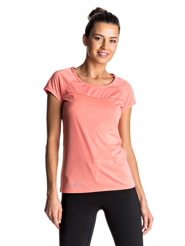 roxy, Betty Bee - Tee-Shirt, SHELL PINK (mhg0) 0 Betty Bee - Tee-Shirt Rose ERJKT03234 Roxy