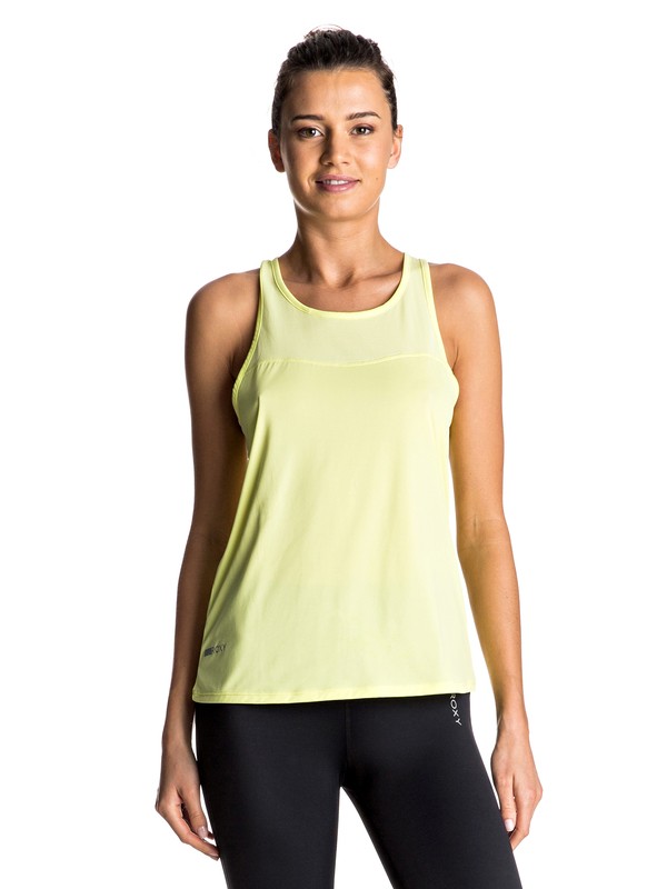 roxy, Майка Betty Bee, SUNNY LIME (gck0) 0 Майка Betty Bee Зеленый ERJKT03235 Roxy