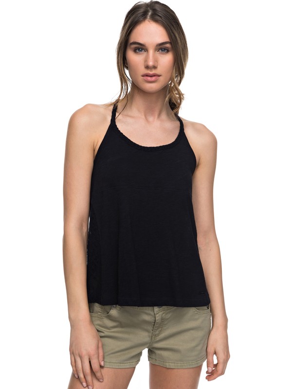 roxy, Smile Tank Top, ANTHRACITE (kvj0) 0 Smile Tank Top ERJKT03286 Roxy