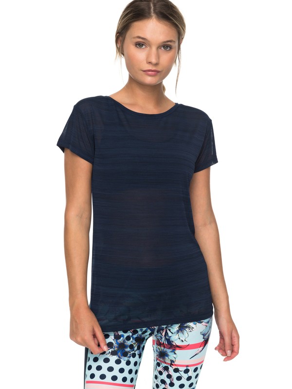 roxy, Dakota Dreaming - Funktionelles T-Shirt für Frauen, DRESS BLUES (btk0) 0 Dakota Dreaming - Funktionelles T-Shirt für Frauen Blau ERJKT03390 Roxy