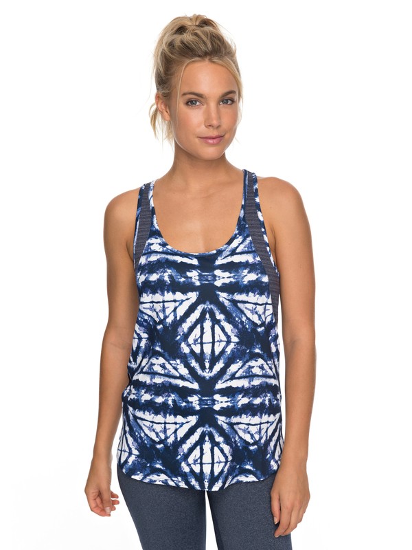 roxy, Easy Game - Funktionelles Top für Frauen, DRESS BLUES GEOMETRIC FEELING (btk6) 0 Easy Game - Funktionelles Top für Frauen Blau ERJKT03402 Roxy